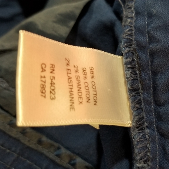 Banana Republic Blue Cuffed Shorts - Picture 8 of 8